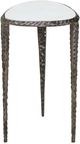 Uttermost® Arnold Marble Top Side Table with Dark Bronze Base-3