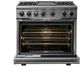 Viking® 7 Series 36" Stainless Steel Pro Style Dual Fuel Range-1
