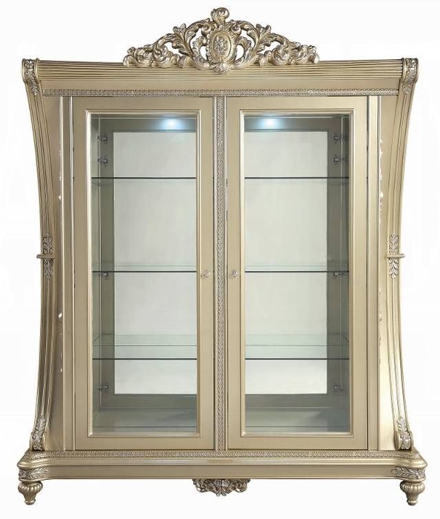 ACME Furniture Vatican Champagne Silver Curio-2