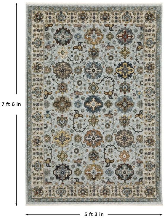 Oriental Weavers™ Aberdeen 5'x8' Style 16 Area Rug-2