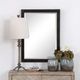 Uttermost® Gower Aged Black Mirror-1