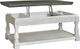 Signature Design by Ashley® Havalance Gray Lift-Top Cocktail Table with White Base-2
