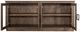 International Furniture Direct Samara Brown 4-Door Console-2