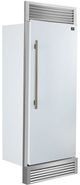 FORNO® Maderno Series Espresso 32" 13.6 Cu. Ft. White and Antique Brass Built In Right Hinge Convertible Refrigerator/Freezer-2