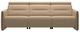 Stressless® by Ekornes® Customizable Emily Power Reclining 3-Seater Sofa with Wood Trim and Legs-0