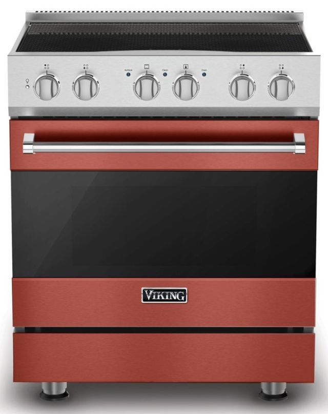 Viking® 3 Series 30" Spiced Cider Pro Style Induction Range-0