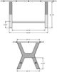 Amisco Customizable Parade 36" Solid Birch Counter Height Short Table with Two Leaf's -1