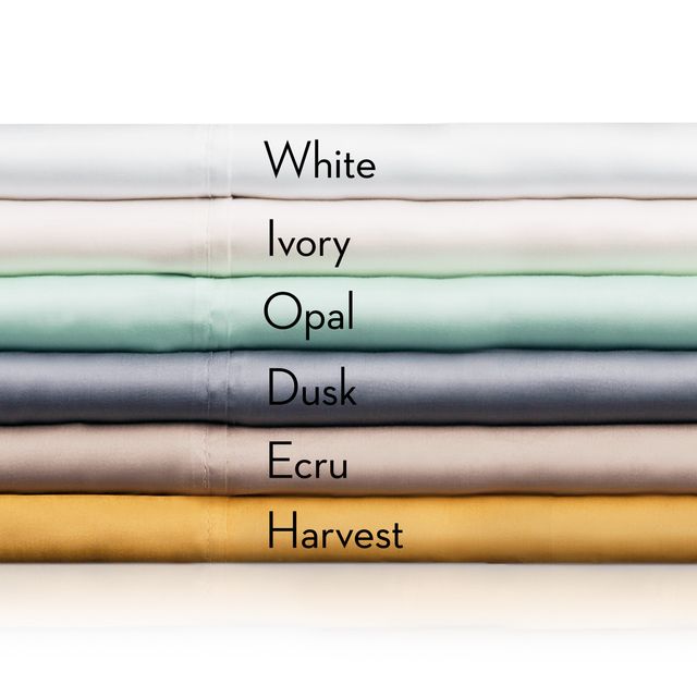 Malouf® Woven TENCEL™ Ivory Queen Pillow Case-1