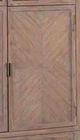 Magnussen Home® Ainsley Cerused Khaki Display Cabinet-1