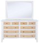 Coaster® Bexhill White Dresser and Mirror-1