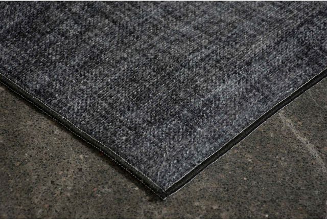 Renwil® Fallon Distressed Navy 10' x 2'6" Runner Rug-2