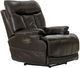 Catnapper® Naples Chocolate Power Recliner with Extended Ottoman-0