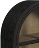 Elements International Taurus Flat Black Bookcase-4