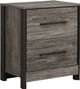 Signature Design by Ashley® Cazenfeld 4-Piece Black/Gray Queen Panel Bed Set-5
