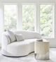 Bernhardt Solaria Dune Accent Table with Aluminum Base-1