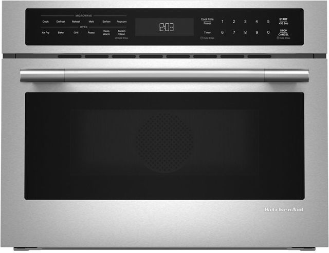 KitchenAid® 1.8 Cu. Ft. PrintShield™ Stainless Steel Built-In Microwave-0