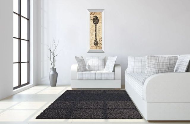 Classy Art Indulge by Dee Dee Mirror Framed Wall Art-2