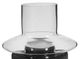 A & B Home Black/Clear Vase-1