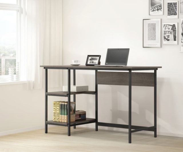 Bernards Weathered Gray Writing Desk-1