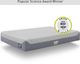 BEDGEAR® M3 Performance 3.0 Memory Foam Plush Smooth Top Split King Mattress in a Box-1