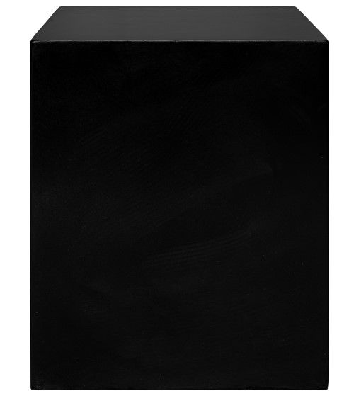 Moe's Home Collection Lazarus Black Concrete Outdoor Stool-2