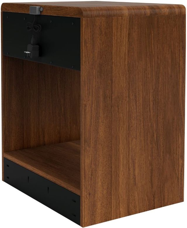 Riverside Furniture Elsie Classic Walnut 1-Drawer Nightstand-3