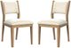 Flexsteel® Normandy 2-Piece Driftwood Upholstered Dining Chair Set-0