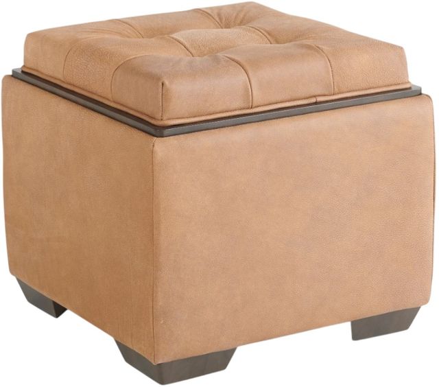 La-Z-Boy® Customizable Leo Storage Ottoman-1