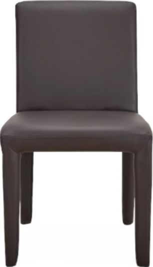 Moe's Home Collection Monte 2-Piece Dark Brown Dining Side Chair Set-1