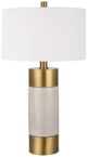 Uttermost® Adelia Brass/Ivory Table Lamp-0