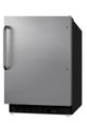 Summit® 3.5 Cu. Ft. Stainless Steel Under The Counter Refrigerator-3