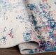 Surya Monaco Blue/Burgundy/Light Gray 4'x6' Area Rug-4