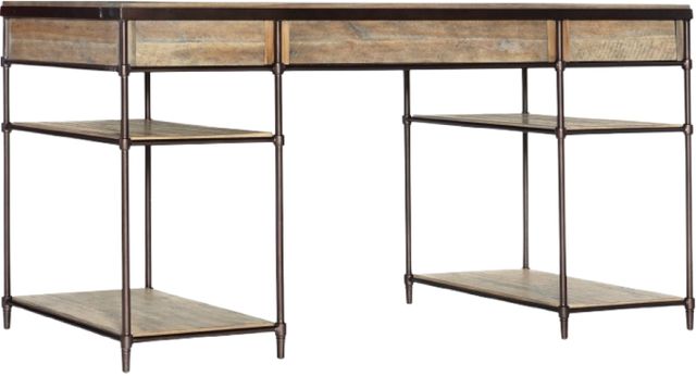 Hooker® Furniture Saint Armand Antique Bronze/Light Natural Writing Desk-2