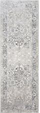 Surya Milano Light Gray 3'x8' Runner Rug-0