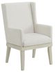 Elements International Avalanche 7-Piece Antique White Dining Set with Arm Chair-3