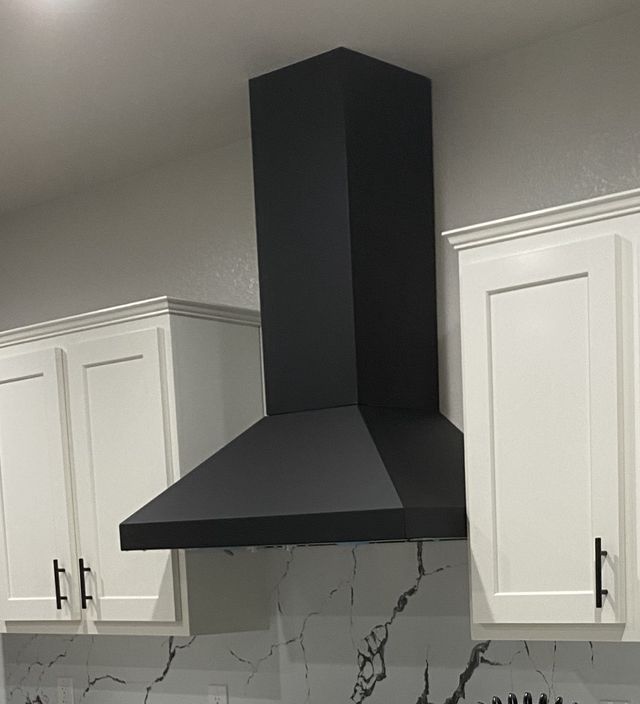 Sizing rules for range hoods Sizing rules for range hoods