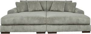 Signature Design by Ashley® Lindyn 2-Piece Fog Super Chaise Set