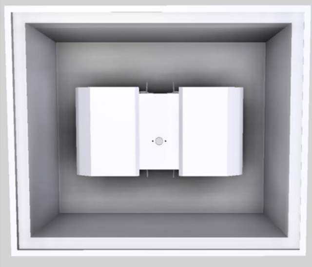 Vent-A-Hood® Designer Series 36" White Island Range Hood-3