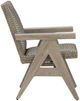 Signature Design by Ashley® Cliff Trails Beige Aluminum/Resin Outdoor Rocking Arm Chair-2