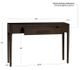 Powell® Wexler Espresso Console Table-2
