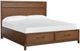 Magnussen Home® Ridgefield Russet Brown California King Panel Storage Bed-0