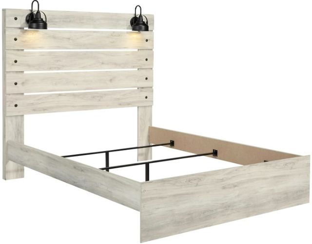 Signature Design by Ashley® Cambeck 2-Piece Whitewash King Panel Bed Set-1