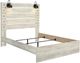 Signature Design by Ashley® Cambeck 2-Piece Whitewash King Panel Bed Set-1