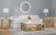 Bassett Mirror Holden Square Tan Coffee Table-4