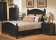Winners Only® Cape Cod Ebony King Bed-1