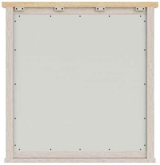 Riverside Furniture Glenndale Aged White Mirror-4