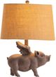 Crestview Collection Hogs Fly Gray Table Lamp-3
