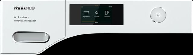 Miele W1 White Edition 2.3 Cu. Ft. Lotus White Front Load Washer-3