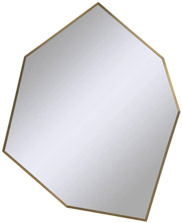 Renwil® Devika Plated Satin Brass Mirror-0
