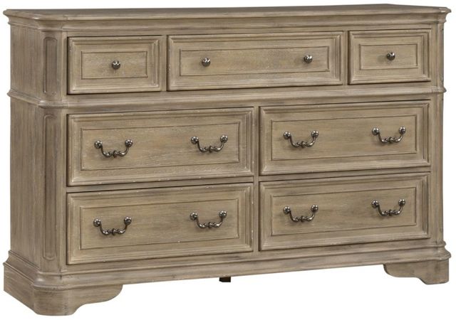 Liberty Furniture Magnolia Manor Weathered Bisque Dresser-0
